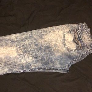 Bleached Blue Jeans